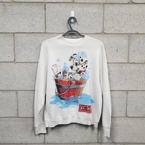 101 Dalmation Crewneck Fits Large
